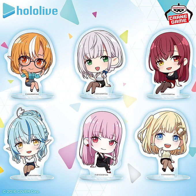 「ホロライブ hololive IF petit -Relax time-スタンド付きアクリルプレート Office style ver. vol.1」入荷しました