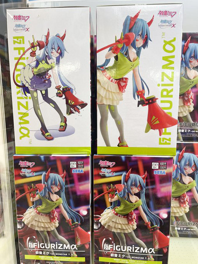 ［初音ミク -Project DIVA- X　FIGURIZMα “初音ミクーDE:MONSTARＴ．Ｒ．” （数量限定）］入荷しました