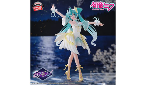 「初音ミク BANPRESTO EVOLVE Classical tuning-白鳥の湖-フィギュア」が入荷