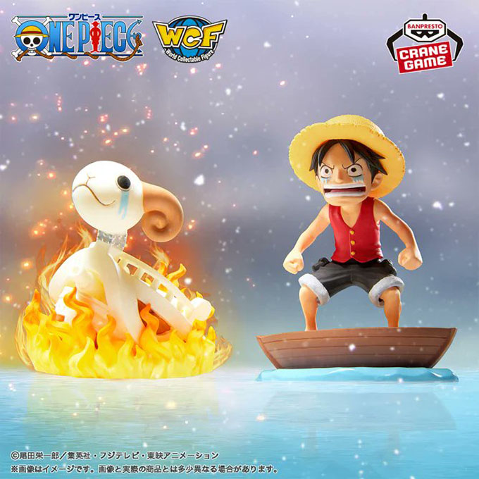 ［ワンピース ワールドコレクタブルフィギュア　ログストーリーズ　ｰモンキー・D・ルフィ＆ゴーイング・メリー号ｰ］入荷しました