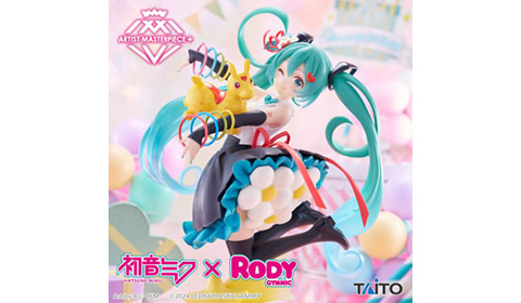 「初音ミク×Rody　AMP＋ フィギュア～39／サンキューver.～」入荷しました