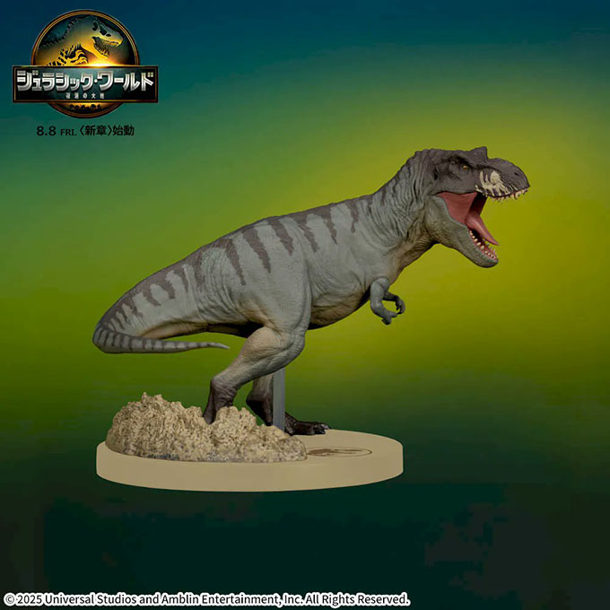 「ジュラシック・ワールド／復活の大地　ACT/CUTプレミアムフィギュア”T.REX” （数量限定)」入荷しました
