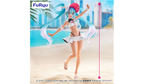 「初音ミク GTプロジェクト Trio-Try-iT Figureーレーシングミク2024 Summer Holiday Ver.ー」入荷しました