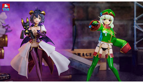 ［魔法少女にあこがれて　Vivitフィギュア　マジアベーゼ　Ver.1.5］［魔法少女にあこがれて　Vivitフィギュア　レオパルト］入荷しました