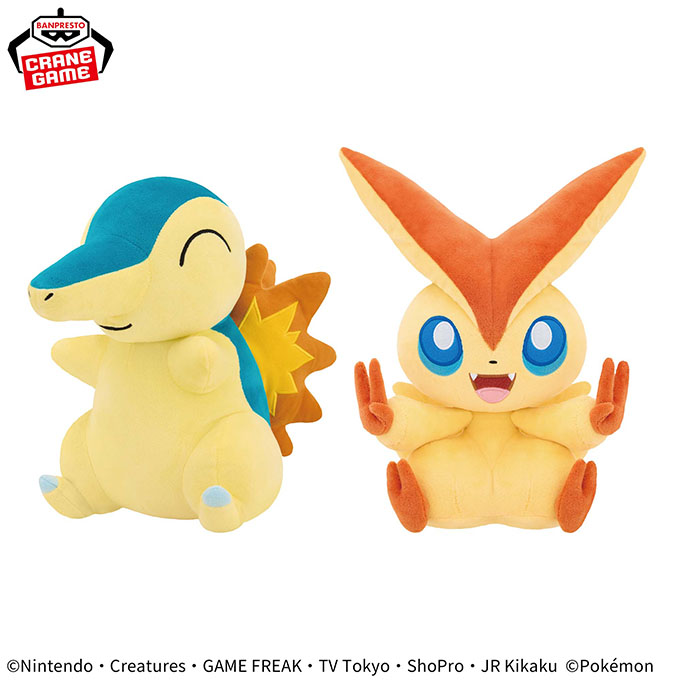 「ポケットモンスター もふぐっとぬいぐるみ～ヒノアラシ・ビクティニ～」入荷しました