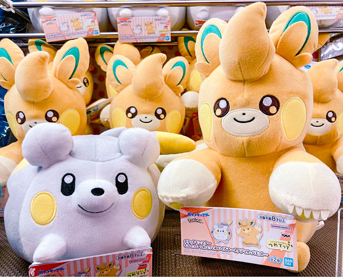 「ポケットモンスター　もふぐっと つれてってぬいぐるみ～トゲデマル・パモット～」が入荷