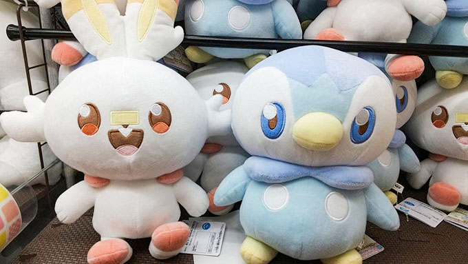 「ポケピース もふぐっとぬいぐるみ～ポッチャマ・ヒバニー～」が入荷