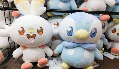 「ポケピース もふぐっとぬいぐるみ～ポッチャマ・ヒバニー～」が入荷