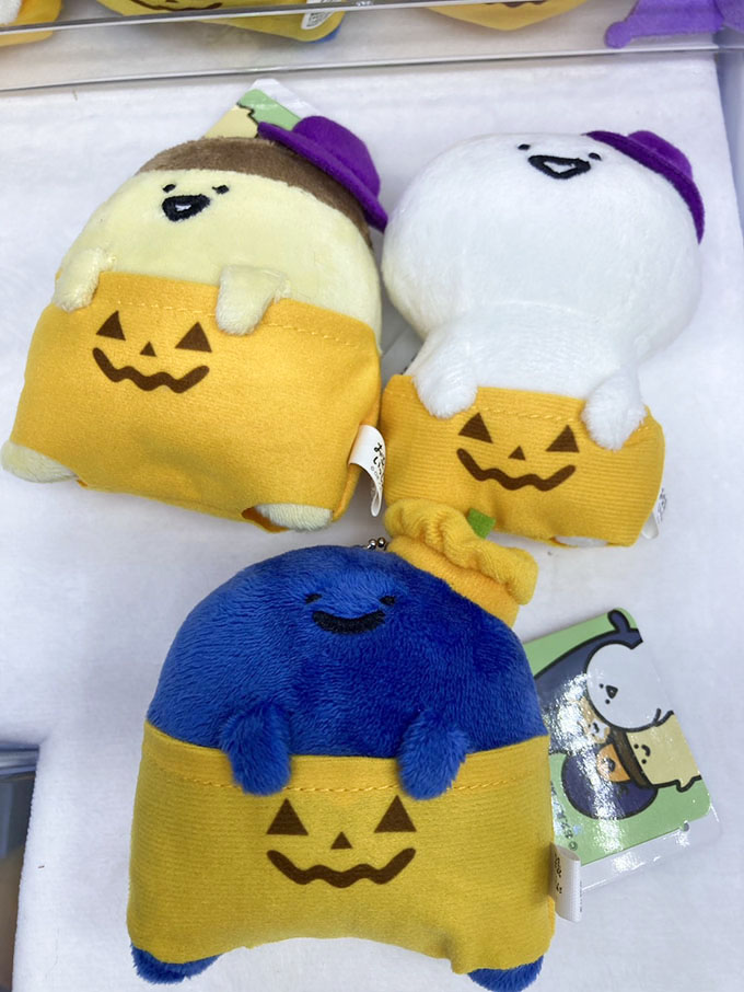 「お文具といっしょ ボールチェーン付きハロウィンぬいぐるみ」が入荷