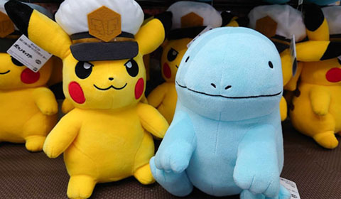 「ポケットモンスター もふぐっとぬいぐるみ～キャプテンピカチュウ・ヌオー～」が入荷