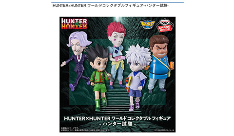 HUNTER×HUNTER ワールドコレクタブルフィギュア-ハンター試験-