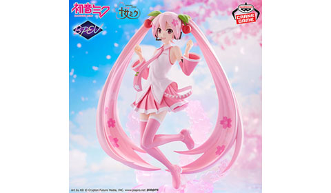 桜ミク BANPRESTO EVOLVE 桜ミクフィギュア